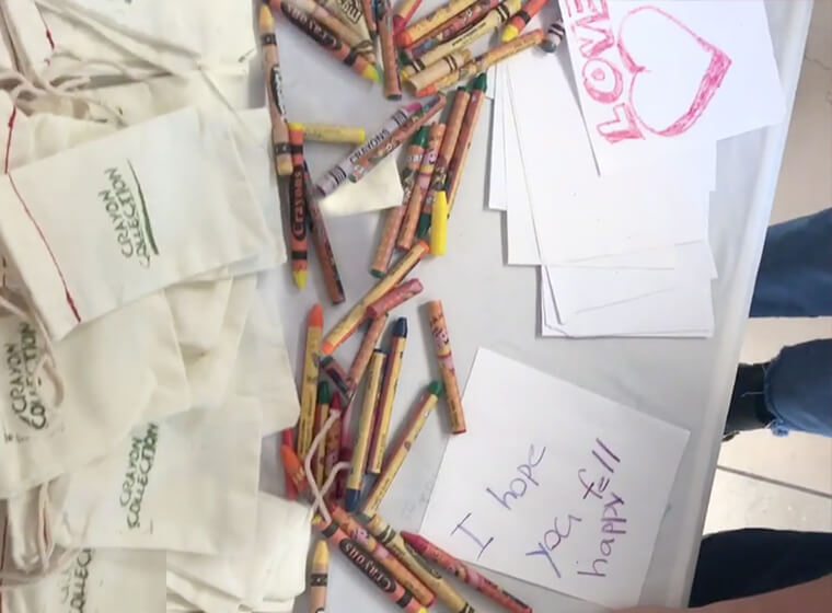 Crayon Collection - Color Kindness Notes